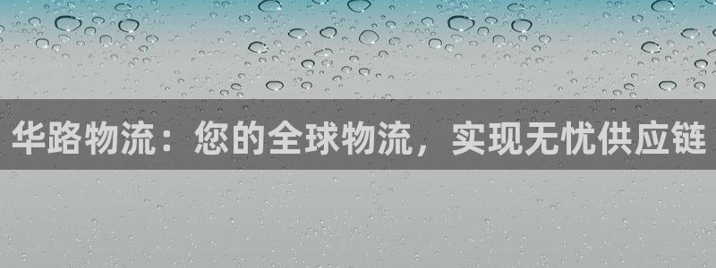 28圈登录不上咋回事：华路物流：您的