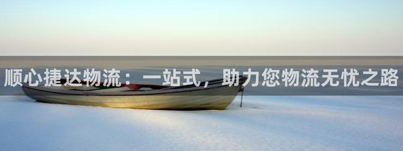 28圈黑平台吗：顺心捷达物流：一站式